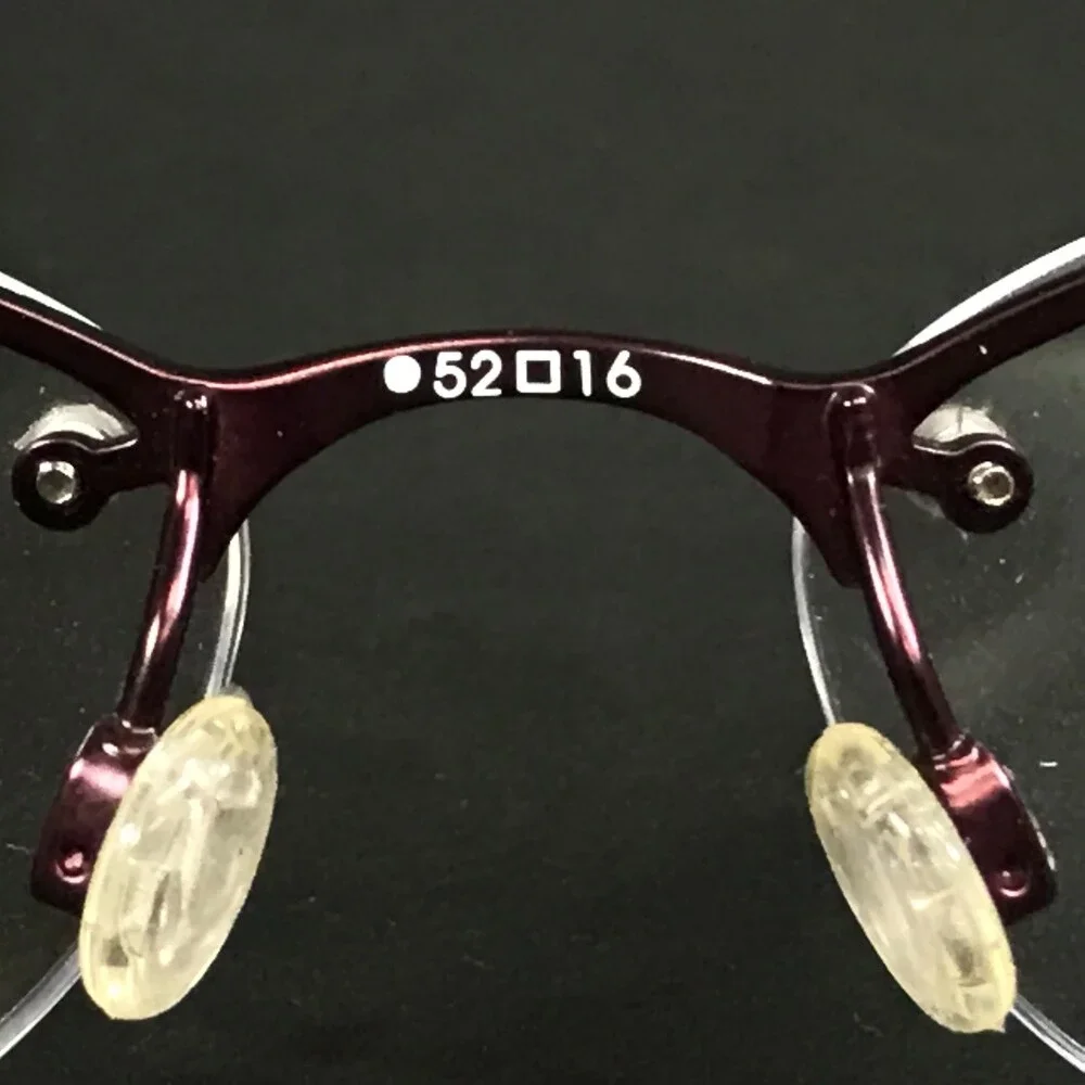 Cerruti 1881 Eyeglasses Frames C1233 B Shiny Purple Half Rim Titanium 52-16-135